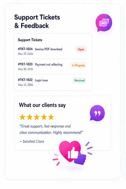 Support center